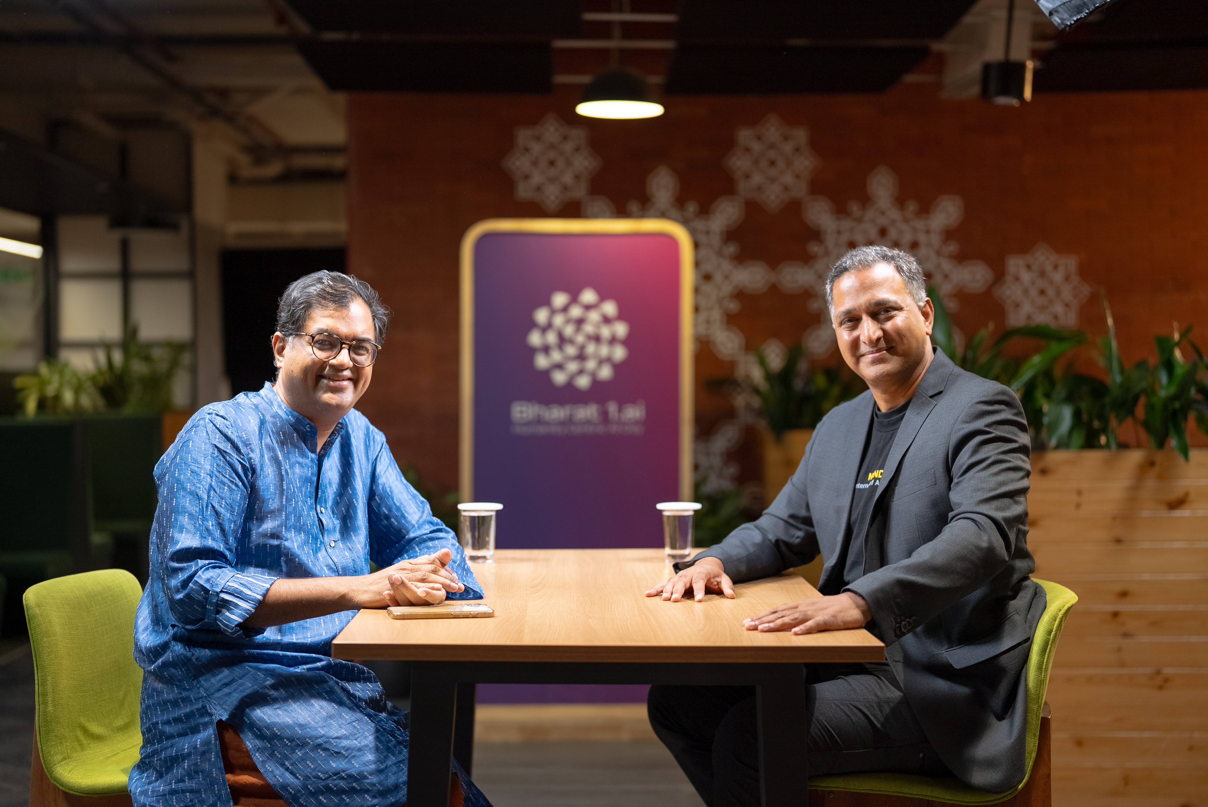 Bharat1.ai event podcast conversation