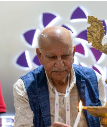 M. J. Akbar at Bharat1.ai events